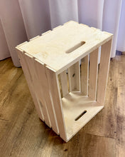 Load image into Gallery viewer, LEGO200-A Whitewash Wood Crate