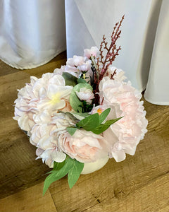 BERK200-I Light Pink Floral, Pumpkin Arrangement