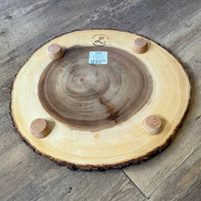 Load image into Gallery viewer, MCCO300-E Wood Slab Cake Stand