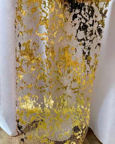 AGER100-G Gold-Foil Table Runner