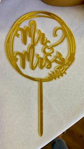 KRUG400-T Gold Cake Topper