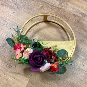 LOVE100-X Wooden, Circular Flower Box