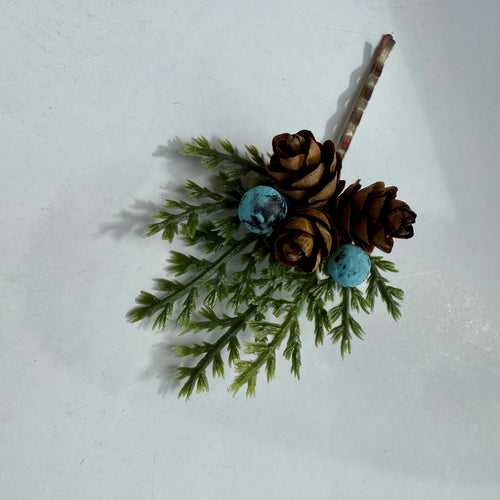 BEEN100-T Pinecone Bobby-pin Hairpiece
