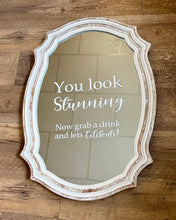 Load image into Gallery viewer, BORING-G Oval Mirror “You look stunning…”