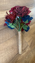 Load image into Gallery viewer, SMEG100-AS Burgundy &amp; Navy Blue Mini Bouquet