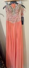 Load image into Gallery viewer, JASP100-D Strapless Coral. Size 8 NWT