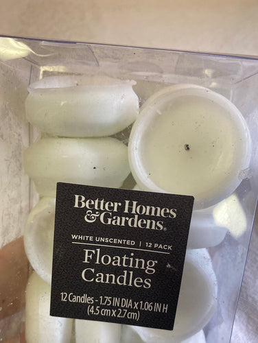 BEEN100-E 1.75” Floating Candles. Used