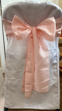 Load image into Gallery viewer, REES100-AB Blush Pink Chair Sash/Thin Runner
