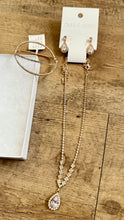 Load image into Gallery viewer, SMEG100-DP 3-pc Rose Gold Jewelry Set