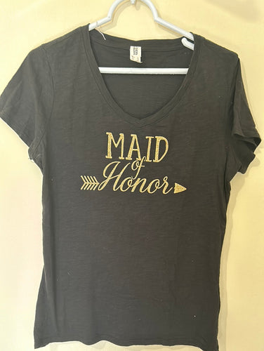KRUG400- L Maid of Honor T-shirt. M