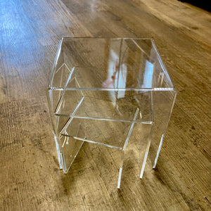 PHIL100-L Set of 3 Acrylic Riser Stands