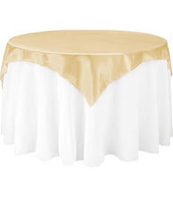 Load image into Gallery viewer, TERC100-J 72” Gold, Organza Overlay