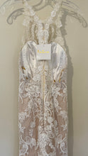 Load image into Gallery viewer, BUCC100- Sequins Ivory/Nude Fit &amp; Flare. Size 4 NWT