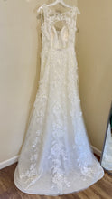 Load image into Gallery viewer, GASTON-D A-Line Sequins, Ivory Gown. Size 12