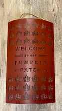 Load image into Gallery viewer, MYER400-A “Welcome to our Pumpkin Patch” Hanging Sign