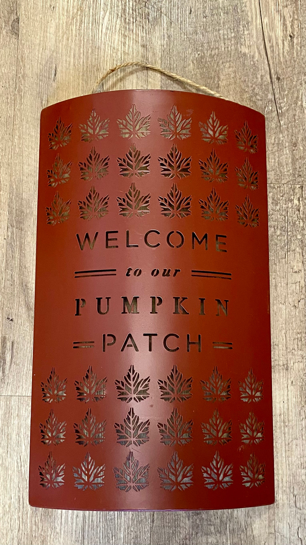 MYER400-A “Welcome to our Pumpkin Patch” Hanging Sign