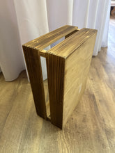 Load image into Gallery viewer, DIEH300-A Dark Stain Wood Crate