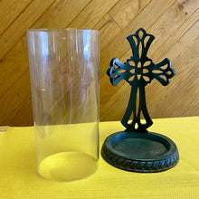 Load image into Gallery viewer, BEAN100-C Cross Candle Holder