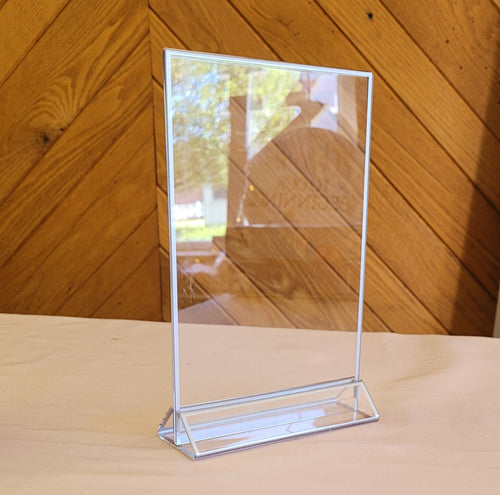 SMIT900-S 12 Silver Acrylic Frames