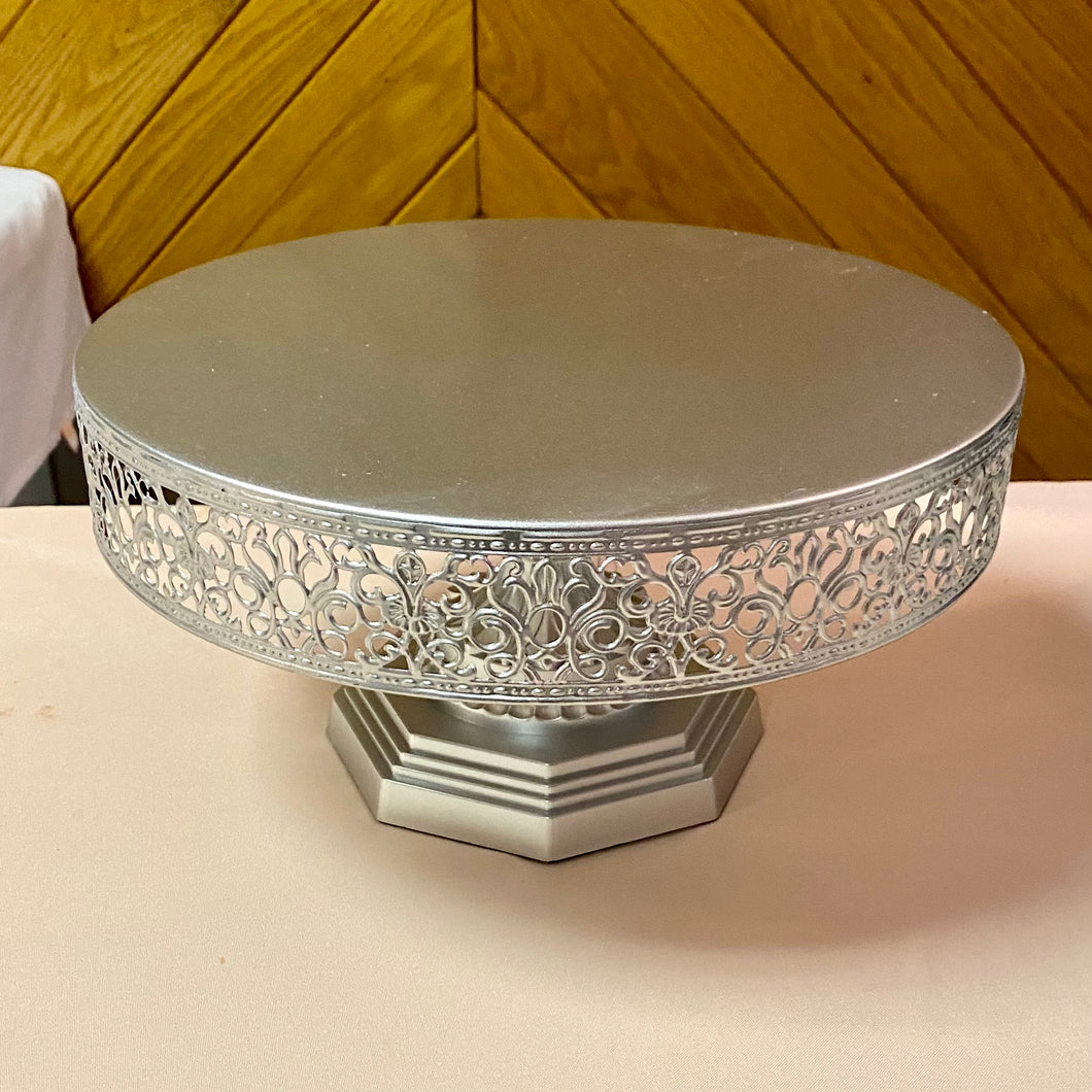 SMIT900-A Silver Cake Stand