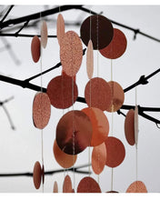 Load image into Gallery viewer, MATT100-K Rose Gold Circle String Banner