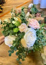 Load image into Gallery viewer, COY100-F Eucalyptus &amp; Mauve/Blush Floral Bouquet
