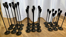 Load image into Gallery viewer, MARDULA-B Black Tapered Candle Holder