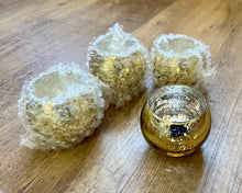 Load image into Gallery viewer, KISS-D Gold, Globe Votive Candle Cups