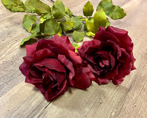 DAWS100-O 36” Burgundy Roses