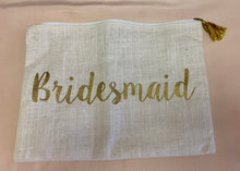 Load image into Gallery viewer, SPAI100-F Bridesmaid Makeup Bag