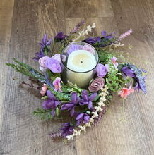 Load image into Gallery viewer, STILES-B Pink &amp; Purple Floral Ring