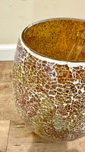 Load image into Gallery viewer, REES100-CK Gold Mercury Glass Vase/Candle Holder