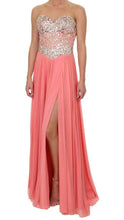 Load image into Gallery viewer, JASP100-D Strapless Coral. Size 8 NWT