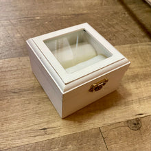 Load image into Gallery viewer, MCCO200-A White, Wooden Ring Box