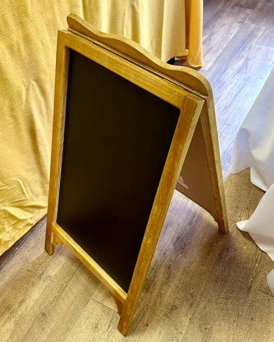 REES100-I Chalkboard Easel Sign- Large