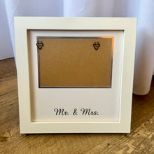 Load image into Gallery viewer, WARN100-M Mr &amp; Mrs White Frame + Ink