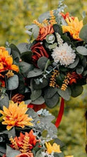Load image into Gallery viewer, KESS100-B Fall Colored Bridesmaid Bouquet