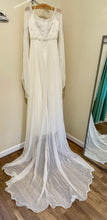 Load image into Gallery viewer, DEVLIN-A Off-The-Shoulder Ivory Gown. Size 6/8