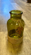 Load image into Gallery viewer, TERC100-E Green/Brown Glass Vase