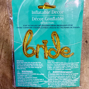 BURT100-V Gold “bride” Balloon