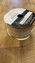Load image into Gallery viewer, CASS100-W 2.5” Burlap Ribbon