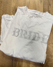 Load image into Gallery viewer, DIEH300-E White “BRIDE” T-Shirt. Size XL