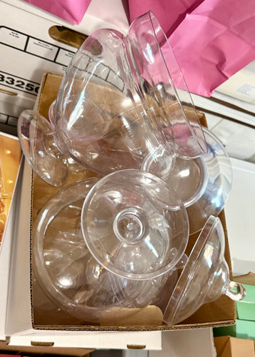 REES100-AW Assorted Hard-Plastic Container/Candy Dish