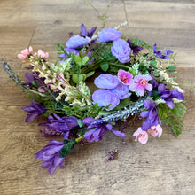 Load image into Gallery viewer, STILES-B Pink &amp; Purple Floral Ring