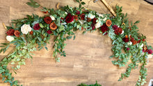 Load image into Gallery viewer, KESS100-A 10ft Fall Floral Arch Swag