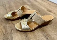 Load image into Gallery viewer, WILS300-F Platinum Gold Wedges. Size 8M