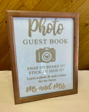 Load image into Gallery viewer, SHAF100-L Photo Guestbook Sign