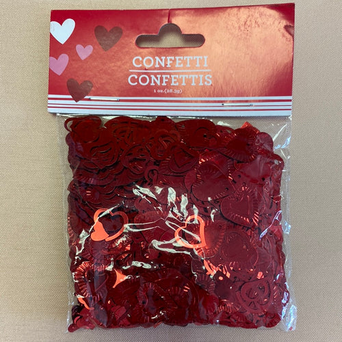 LING100-L Red Heart Confetti