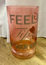 Load image into Gallery viewer, LIVI100-E “Tip Your Bartender” Pink Vase