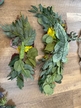 Load image into Gallery viewer, REES100-AZ Sunflower/Burgundy/Mauve Fall Swags